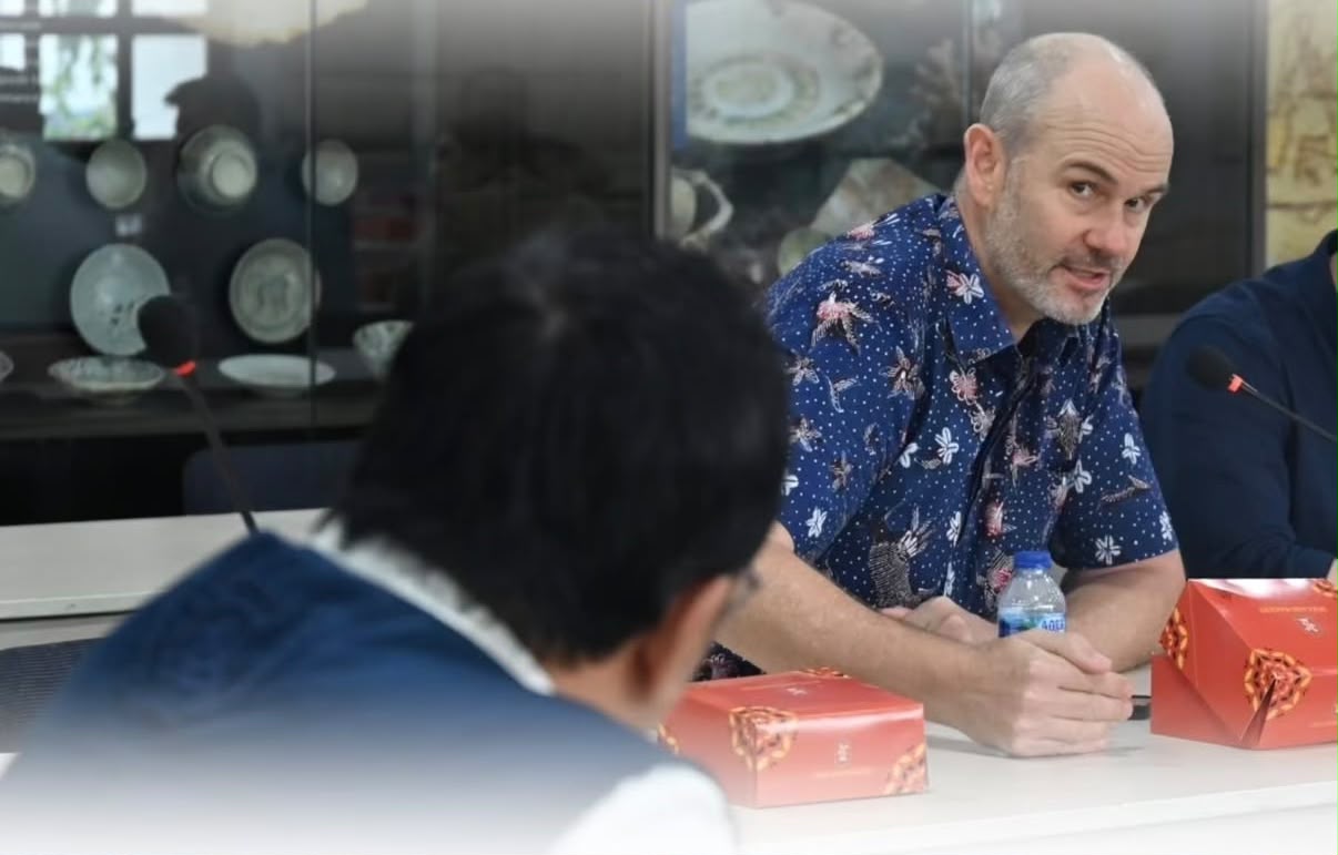 KSOP Utama Tanjung Priok Sambut Kunjungan Operational Liaison Reconnaissance Team Defence Section of British Embassy Jakarta